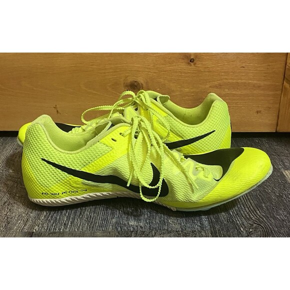 Nike Rival Sprint Neon Yellow Track & Field Shoes Cleats Men’s Size 9 - Picture 6 of 12